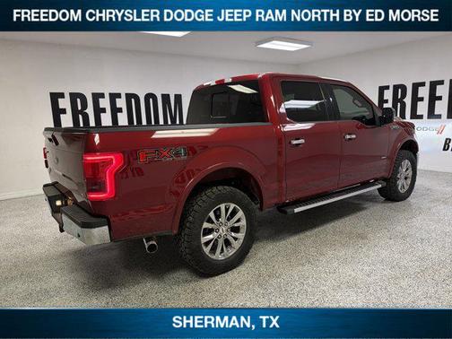 Ruby Red Metallic 2016 Ford F-150 Lariat