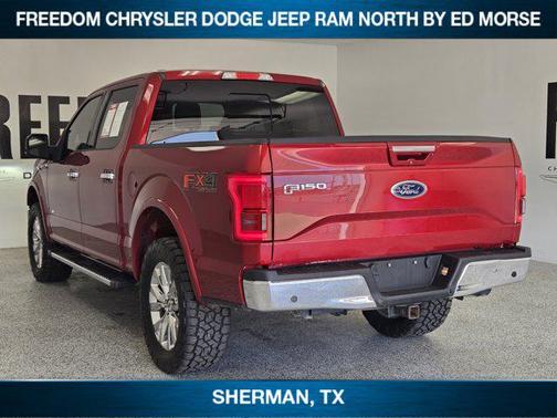 Ruby Red Metallic 2016 Ford F-150 Lariat