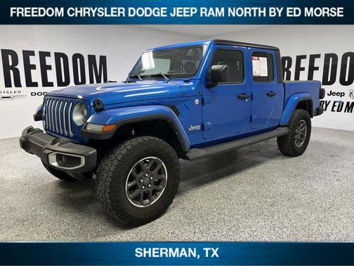Hydro Blue Pearlcoat 2022 Jeep Gladiator Overland
