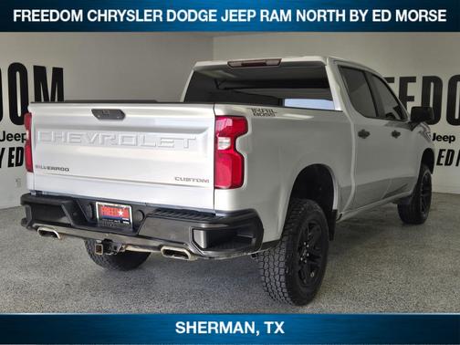 Silver Ice Metallic 2019 Chevrolet Silverado 1500 Custom Trail Boss