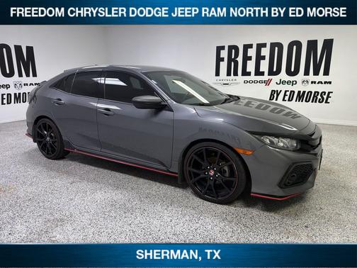 Gray 2017 Honda Civic Sport