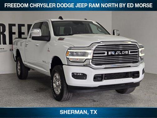 Bright White Clearcoat 2024 RAM 2500 Laramie