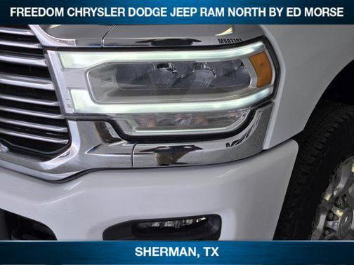 Bright White Clearcoat 2024 RAM 2500 Laramie