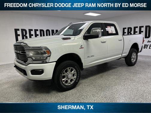 Bright White Clearcoat 2024 RAM 2500 Laramie