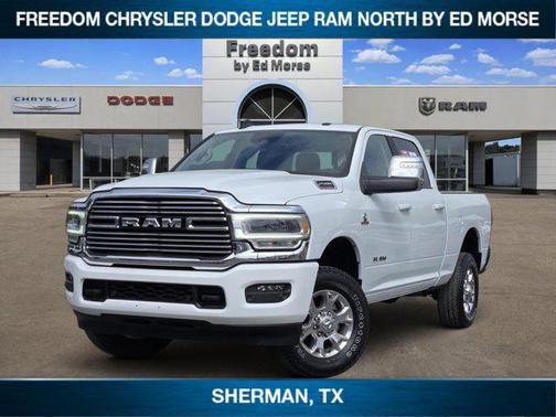 Bright White Clearcoat 2024 RAM 2500 Laramie