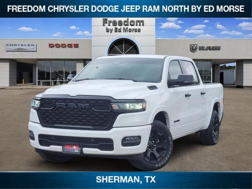 Bright White Clearcoat 2025 RAM 1500 Lone Star