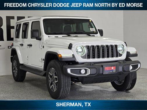bright white clearcoat 2026 Jeep Wrangler Sahara