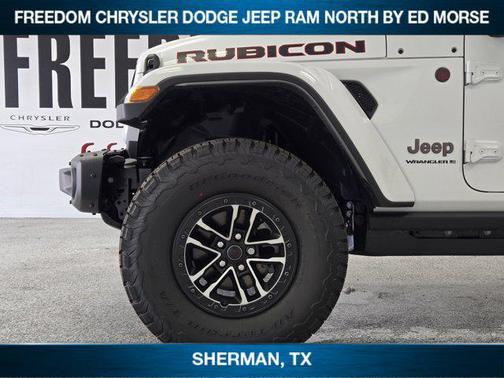 Bright White Clearcoat 2026 Jeep Wrangler Rubicon