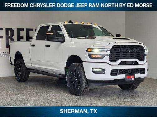 Bright White Clearcoat 2026 RAM 2500 Black Express