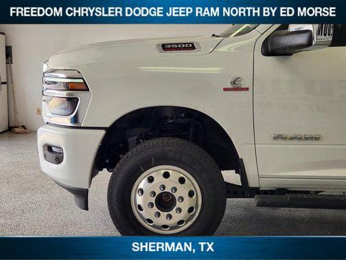 Bright White Clearcoat 2026 RAM 3500 Laramie