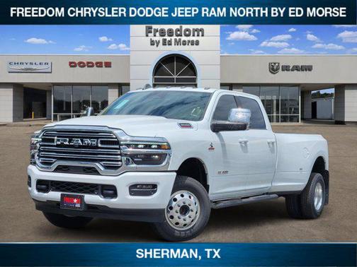 Bright White Clearcoat 2026 RAM 3500 Laramie
