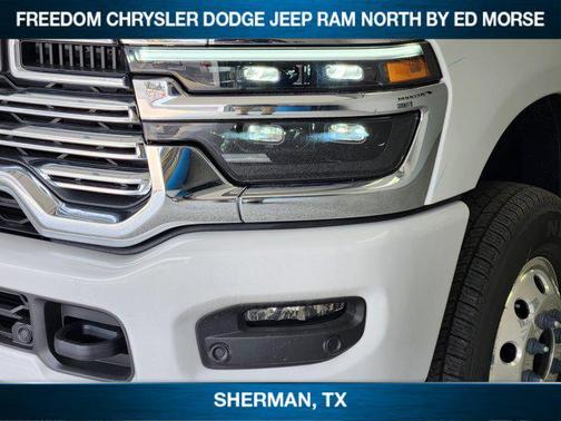 Bright White Clearcoat 2026 RAM 3500 Laramie