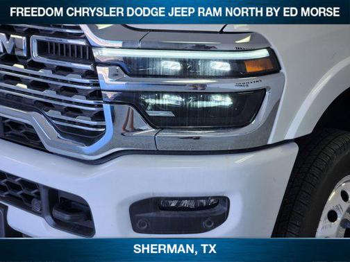 Bright White Clearcoat 2026 RAM 3500 Longhorn