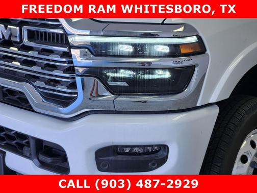 Bright White Clearcoat 2026 RAM 3500 Longhorn