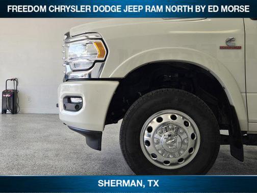 Pearl White 2023 RAM 3500 Longhorn