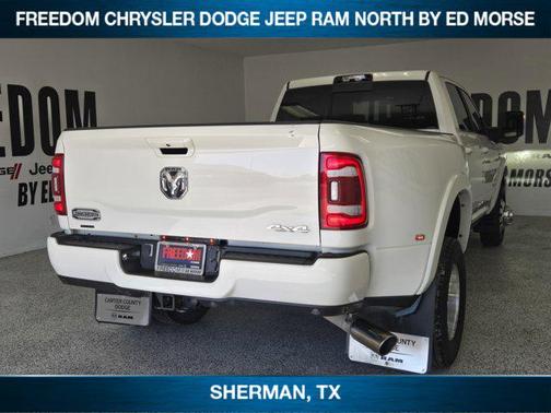 Pearl White 2023 RAM 3500 Longhorn
