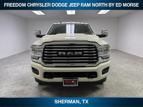 Pearl White 2023 RAM 3500 Longhorn