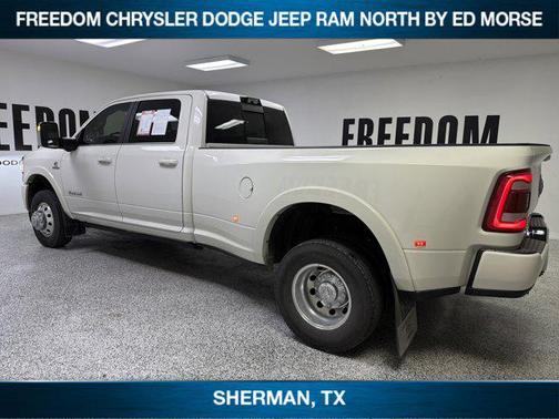 Pearl White 2023 RAM 3500 Longhorn