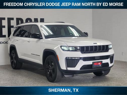 Bright White Clearcoat 2026 Jeep Grand Cherokee L Limited