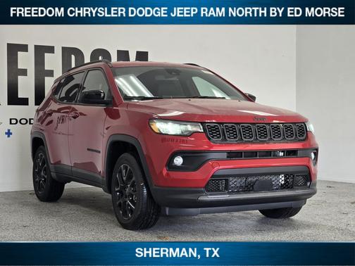 Red Hot Pearlcoat 2026 Jeep Compass Latitude