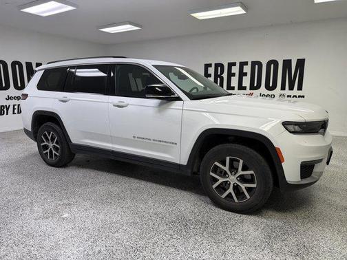 Bright White Clearcoat 2024 Jeep Grand Cherokee L Limited