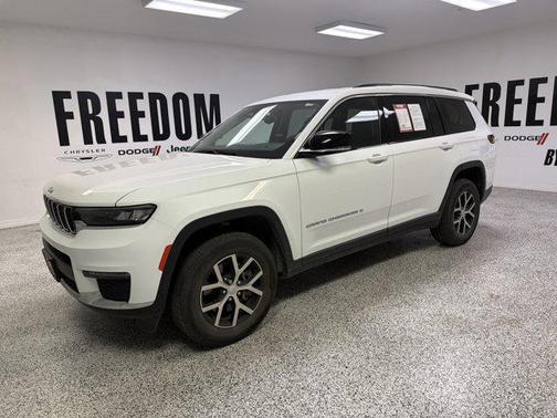 Bright White Clearcoat 2024 Jeep Grand Cherokee L Limited