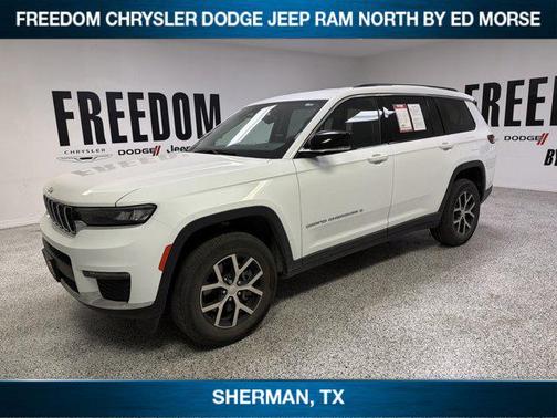 Bright White Clearcoat 2024 Jeep Grand Cherokee L Limited