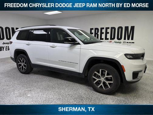 Bright White Clearcoat 2024 Jeep Grand Cherokee L Limited