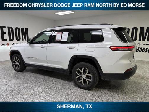 Bright White Clearcoat 2024 Jeep Grand Cherokee L Limited