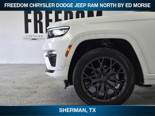 Bright White Clearcoat 2024 Jeep Grand Cherokee Summit