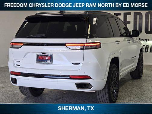 Bright White Clearcoat 2024 Jeep Grand Cherokee Summit