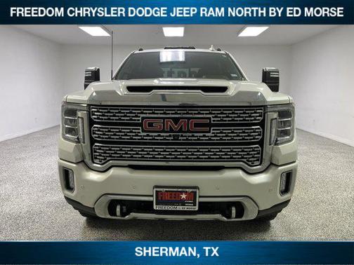 White Frost Tricoat 2021 GMC Sierra 3500 Denali