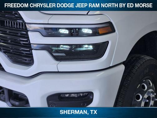 Bright White Clearcoat 2026 RAM 3500 Laramie