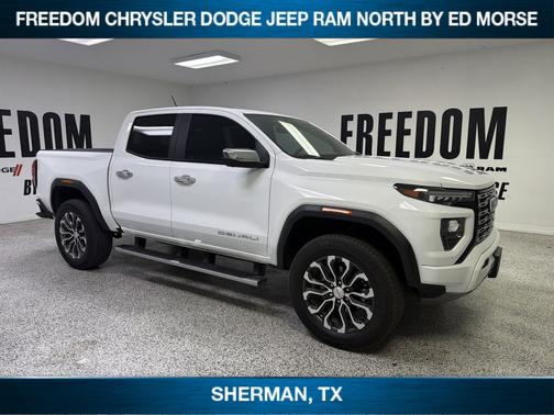 Summit White 2024 GMC Canyon Denali