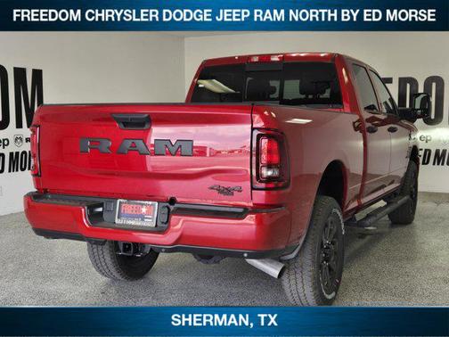 Molten Red Pearlcoat 2026 RAM 2500 Black Express