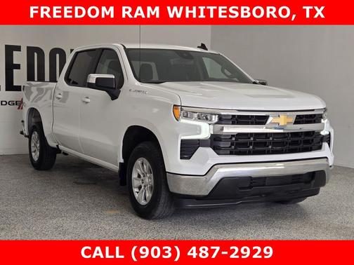Summit White 2025 Chevrolet Silverado 1500 LT