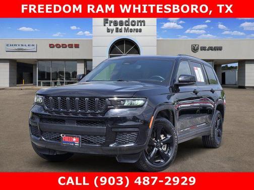 Diamond Black Crystal Pearlcoat 2022 Jeep Grand Cherokee L Altitude