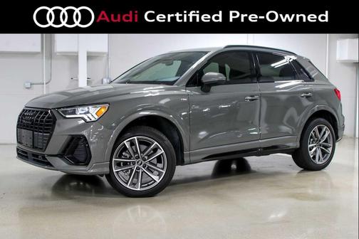 Chronos Gray Metallic 2025 Audi Q3 Premium 45 TFSI S line quattro Tiptronic