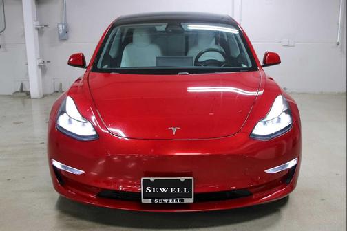 Red Multi-Coat 2021 Tesla Model 3 Performance