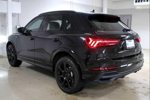 Mythos Black Metallic 2025 Audi Q3 45 S line Premium Plus