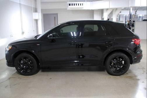 Mythos Black Metallic 2025 Audi Q3 45 S line Premium Plus