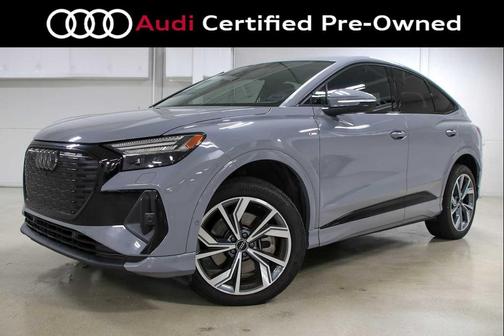 Pebble Gray 2023 Audi Q4 e-tron Prestige 50 quattro