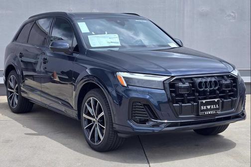 Waitomo Blue Metallic 2026 Audi Q7 45 Premium Plus