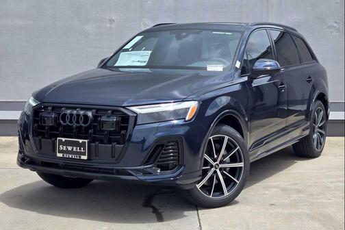 Waitomo Blue Metallic 2026 Audi Q7 45 Premium Plus