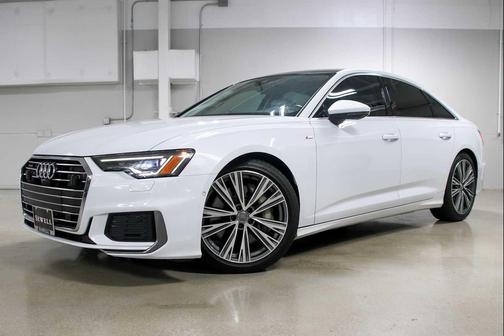 Glacier White Metallic 2019 Audi A6 55 Premium Plus