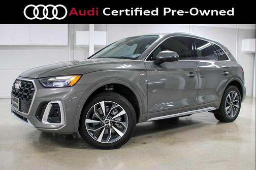 Chronos Gray Metallic 2024 Audi Q5 45 S line Premium Plus