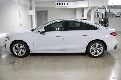 Glacier White Metallic 2025 Audi A5 Premium TFSI quattro S tronic