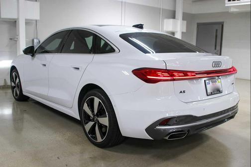 Glacier White Metallic 2025 Audi A5 Prestige TFSI quattro S tronic