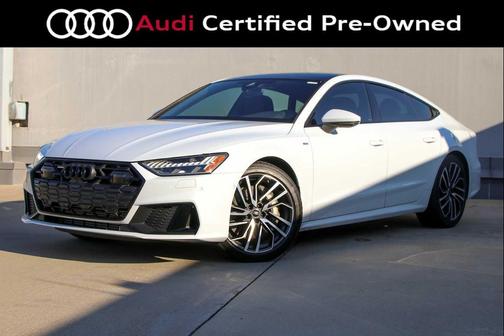 Glacier White Metallic 2024 Audi A7 3.0T Premium Plus