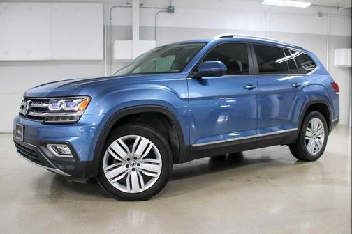 Pacific Blue Metallic 2019 Volkswagen Atlas 3.6L SEL